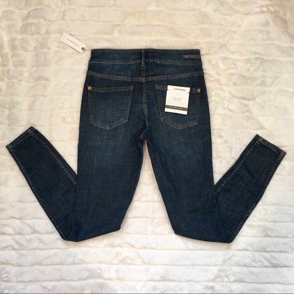 Pilcro High-rise skinny jeans by Anthropologie NWT